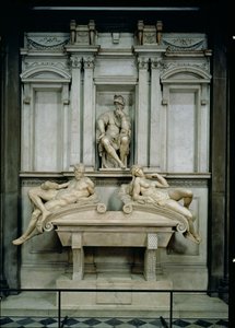 Graven til Lorenzo de Medici (1449-92) 1520-34 (marmor)